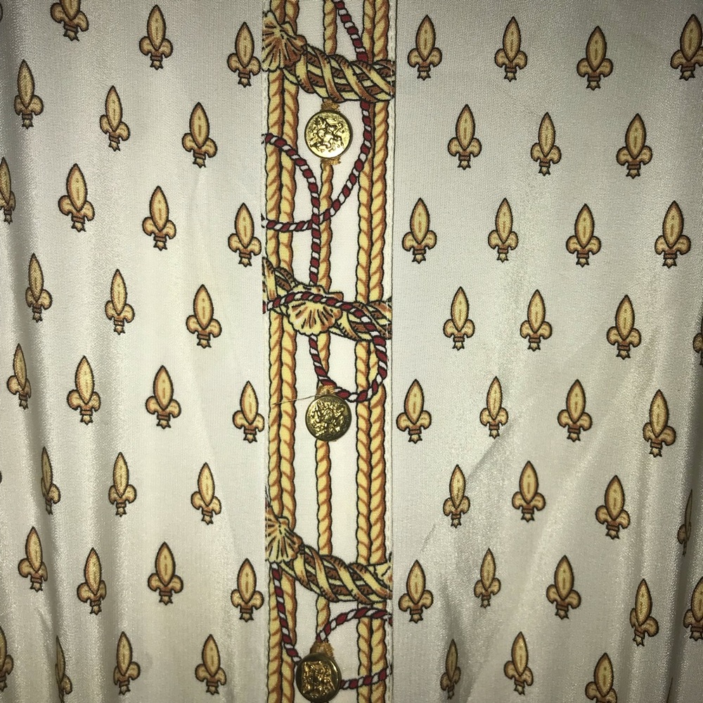 VINTAGE SCHRADER SPORT PRINT DRESS - Picture 5 of 8